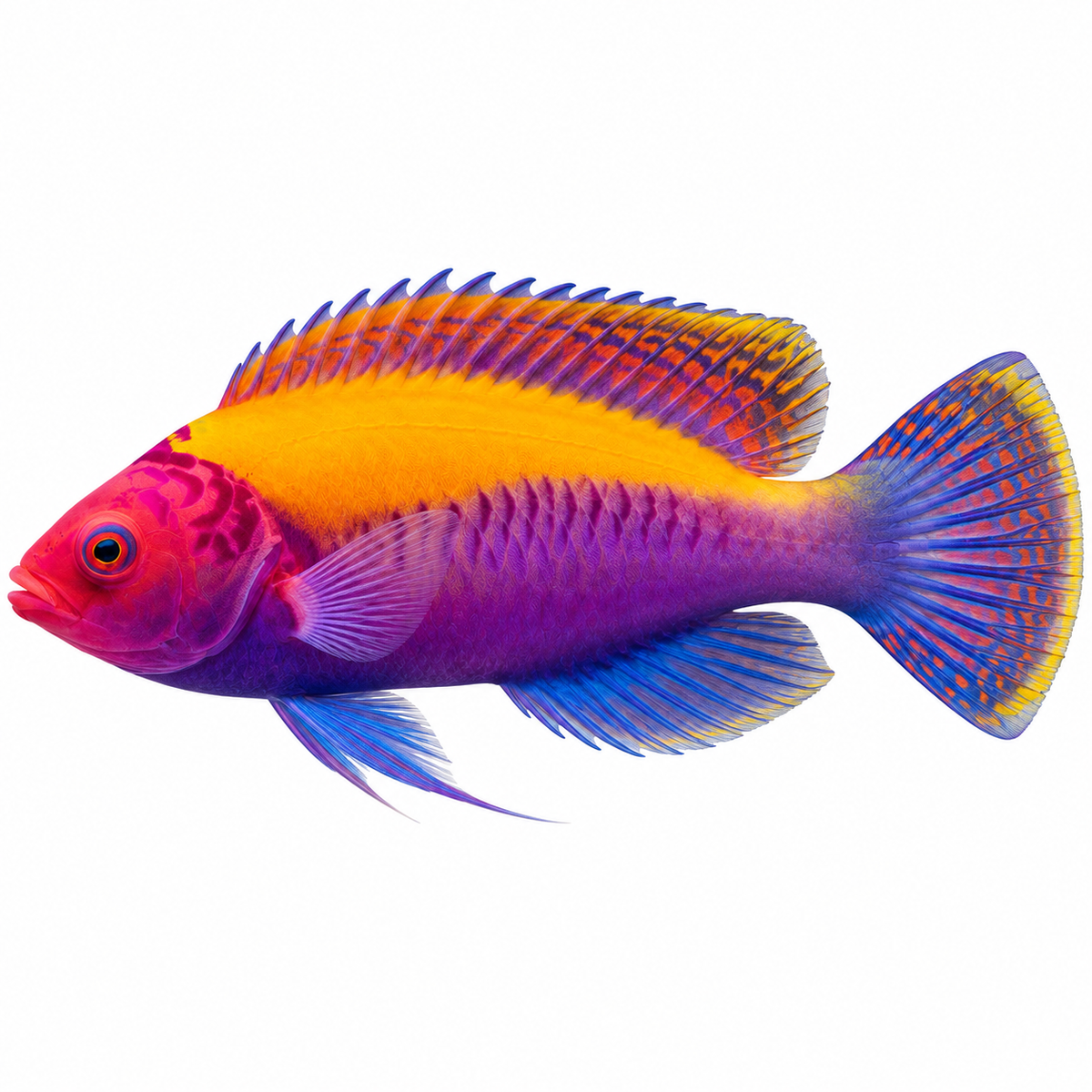 Orange Back Wrasse